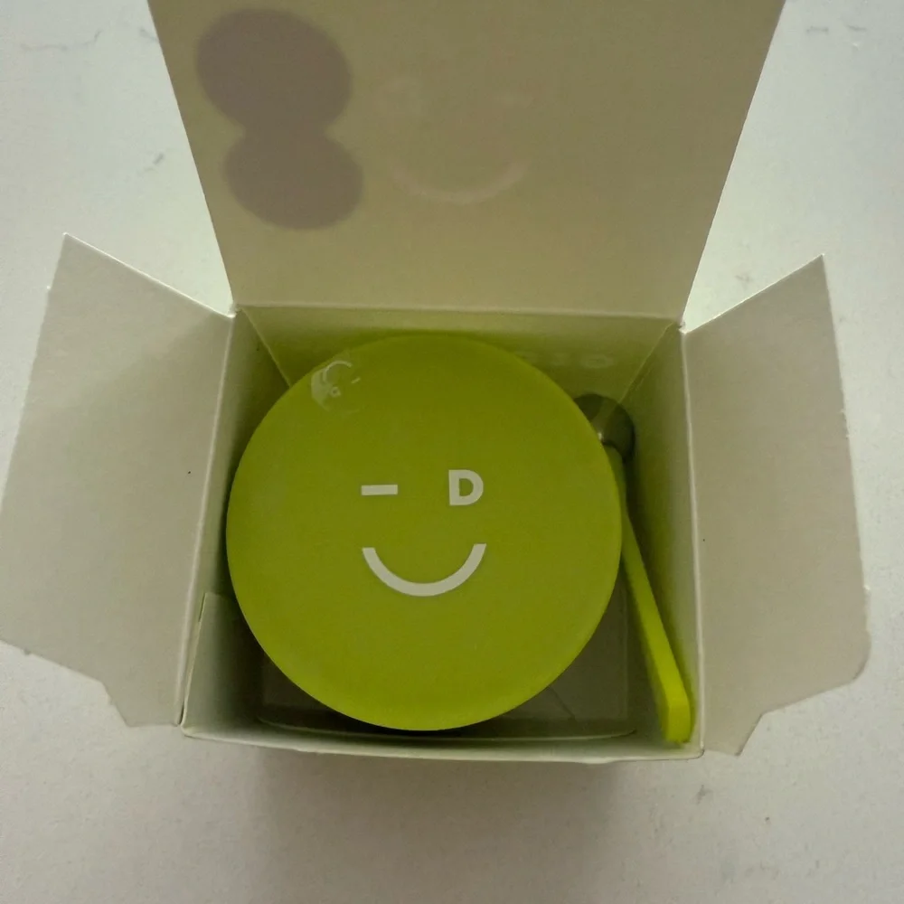 I Dew Care Glow-Key Brightening Vitamin C Eye‎ Cream + De-Puffing Applicator NWB
